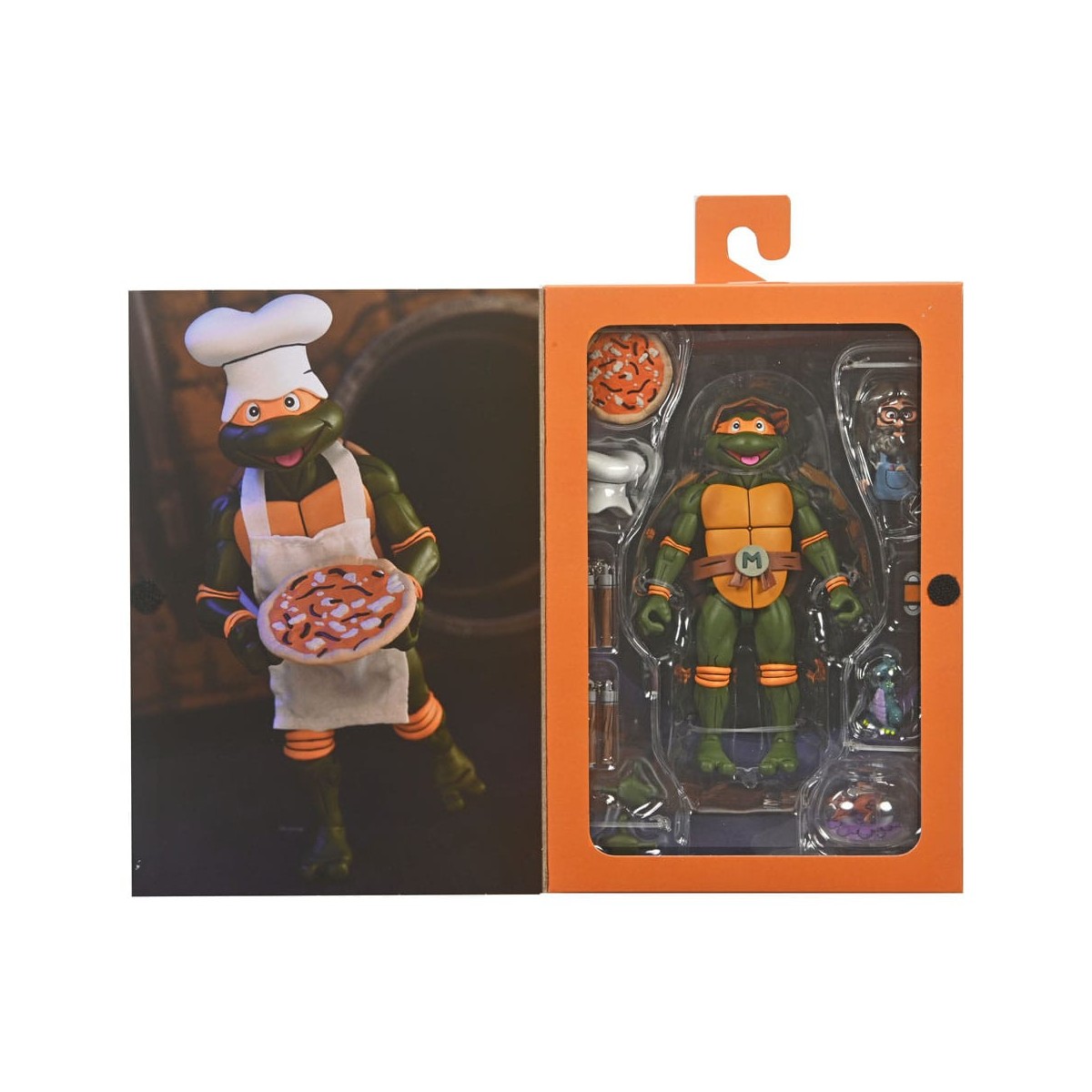 NECA - Ultimate Michelangelo VHS - Dibujos animados TMNT