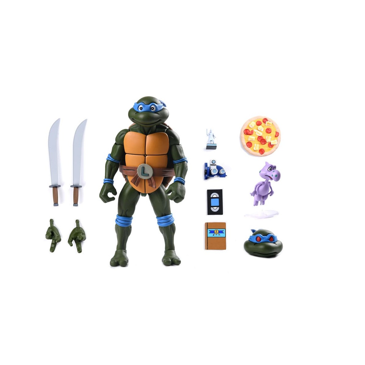 NECA - Ultimate Leonardo VHS - Dibujos animados TMNT