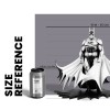 Pure Arts - Estatuilla PX - Batman Versión Blanco y Negro 1/8