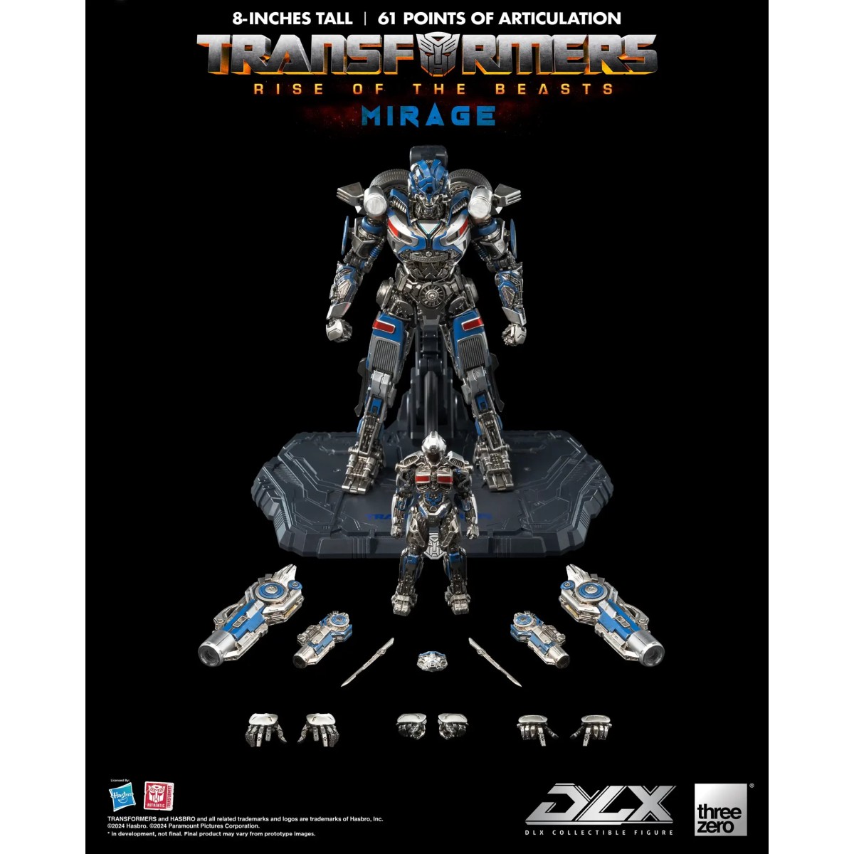 Tres0 Transformers - DLX MIRAGE - Transformers: Rise of the Beasts