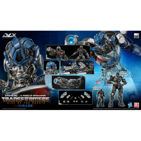 Tres0 Transformers - DLX MIRAGE - Transformers: Rise of the Beasts