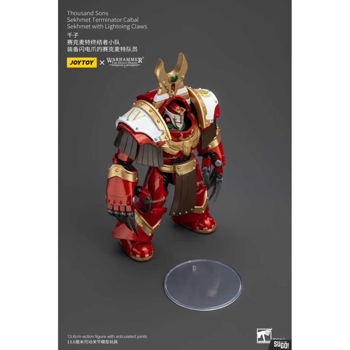 JoyToy Space Marines - Thousand sons Sekhmet Terminator Cabal - Sekhmet With Lightning Claws - La Herejía de Horus