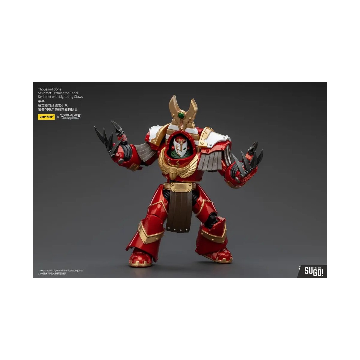JoyToy Space Marines - Thousand sons Sekhmet Terminator Cabal - Sekhmet With Lightning Claws - La Herejía de Horus