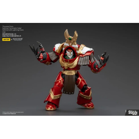 JoyToy Space Marines - Thousand sons Sekhmet Terminator Cabal - Sekhmet With Lightning Claws - La Herejía de Horus