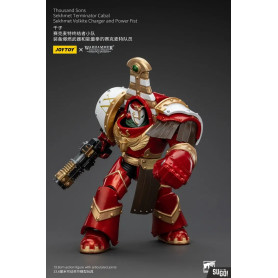 JoyToy Space Marines - Thousand sons Sekhmet Terminator Cabal - Sekhmet Con Cargador Volkite y Puño de Poder