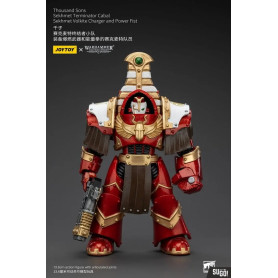 JoyToy Space Marines - Thousand sons Sekhmet Terminator Cabal - Sekhmet Con Cargador Volkite y Puño de Poder