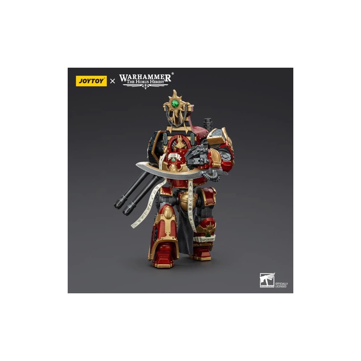 JoyToy Space Marines - Thousand sons - Contemptor-Osiron Dreadnought con Gravis Force Blade y Gravis Autocannon