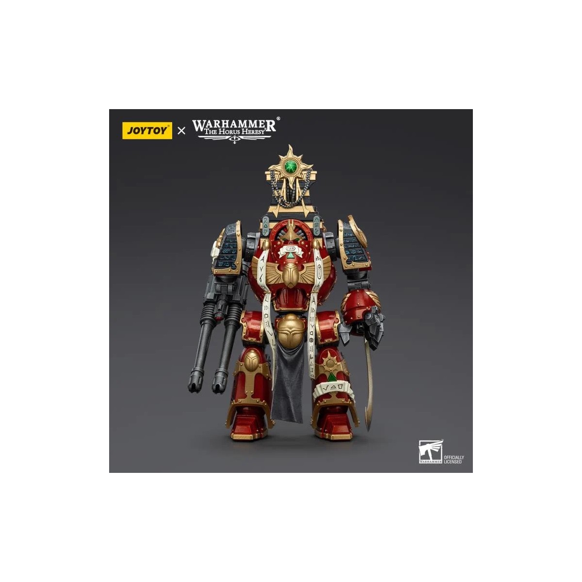 JoyToy Space Marines - Thousand sons - Contemptor-Osiron Dreadnought con Gravis Force Blade y Gravis Autocannon