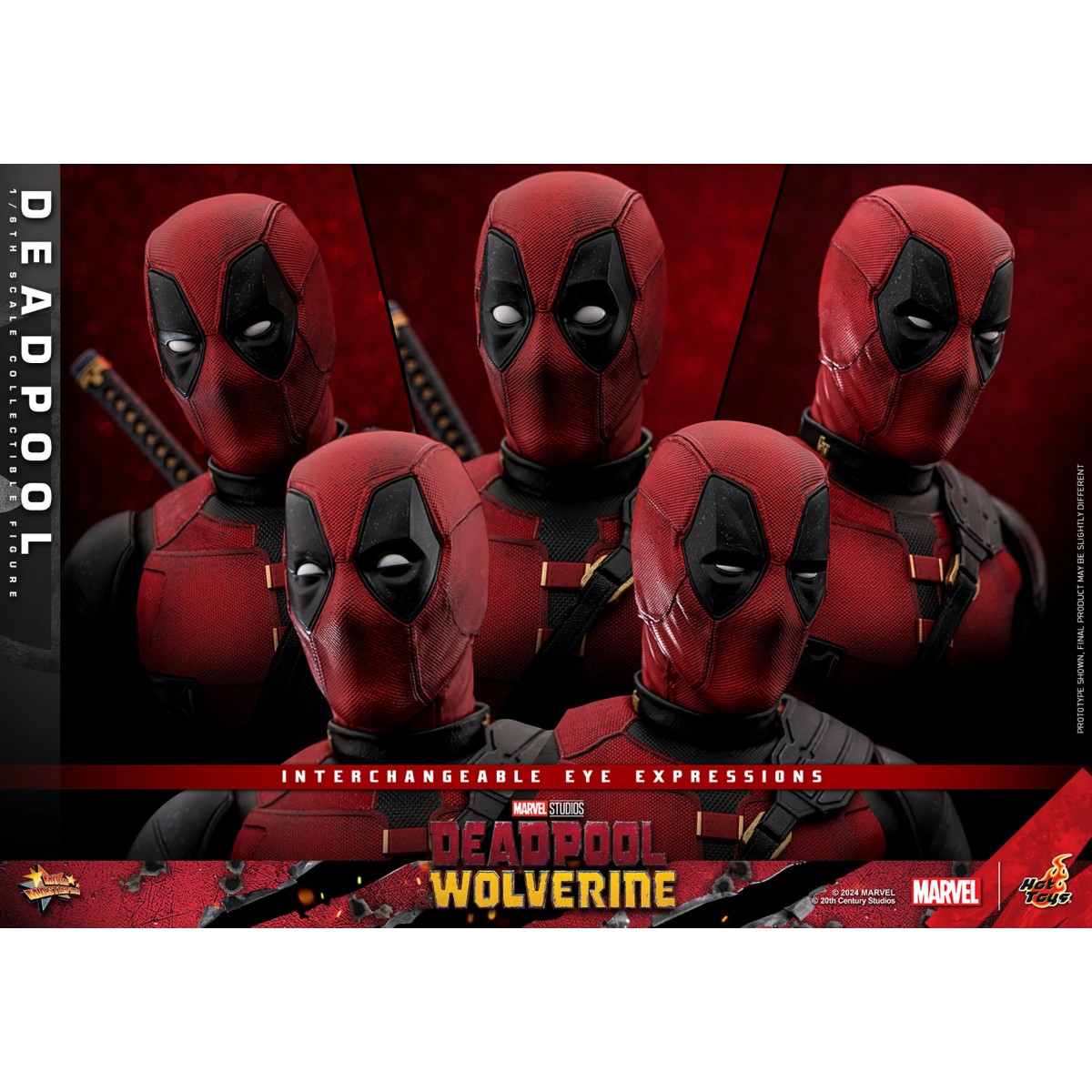 Hot Toys Marvel Deadpool & Wolverine - Deadpool Edición Coleccionista MMS 1/6 