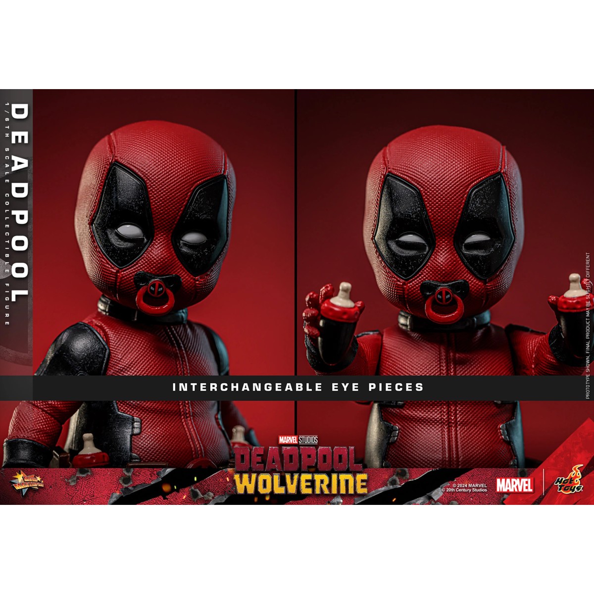 Hot Toys Marvel Deadpool & Wolverine - Deadpool Edición Coleccionista MMS 1/6 
