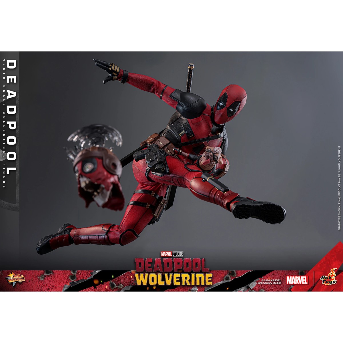 Hot Toys Marvel Deadpool & Wolverine - Deadpool Edición Coleccionista MMS 1/6 