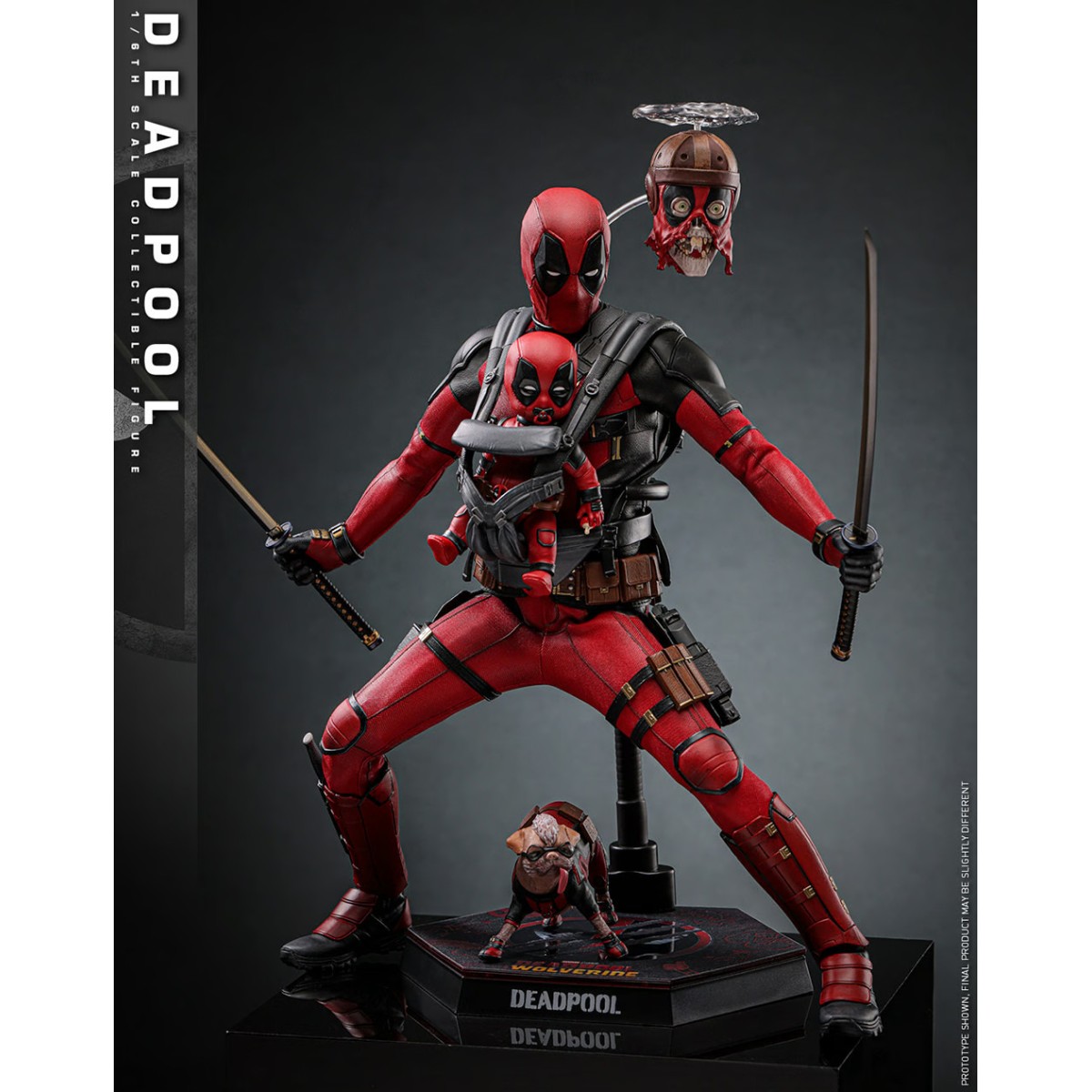Hot Toys Marvel Deadpool & Wolverine - Deadpool Edición Coleccionista MMS 1/6 