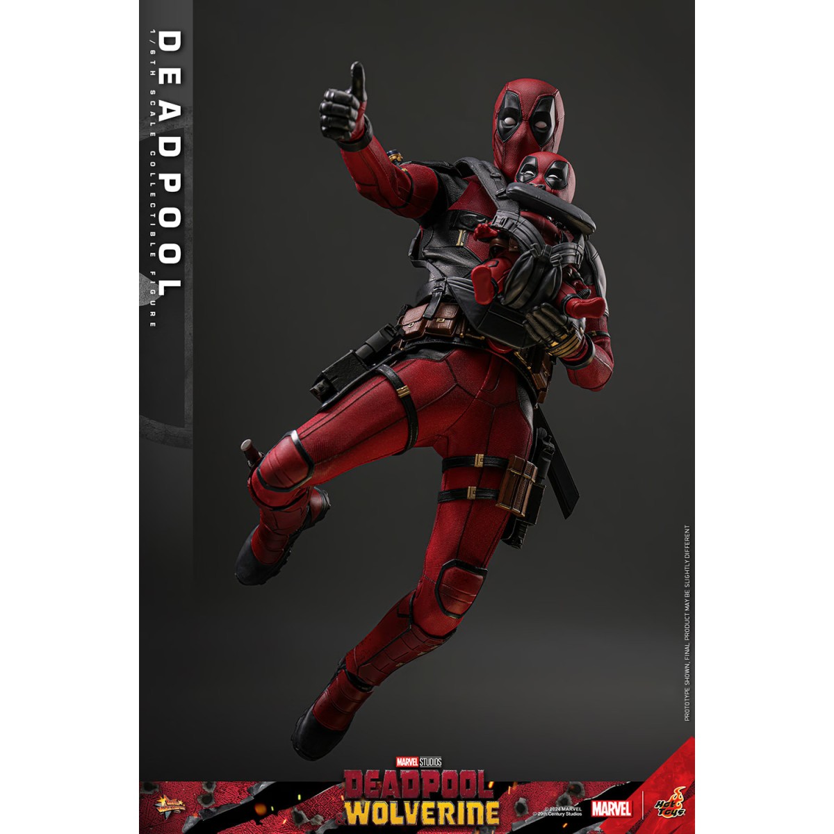 Hot Toys Marvel Deadpool & Wolverine - Deadpool Edición Coleccionista MMS 1/6 