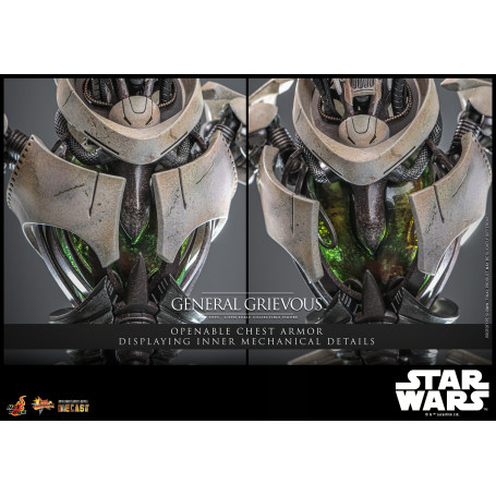 Hot Toys Star Wars - General Grievous Edición Coleccionista die cast 1/6
