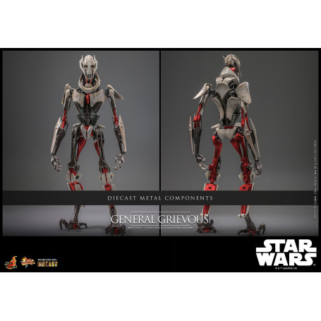 Hot Toys Star Wars - General Grievous Edición Coleccionista die cast 1/6