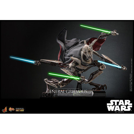 Hot Toys Star Wars - General Grievous Edición Coleccionista die cast 1/6