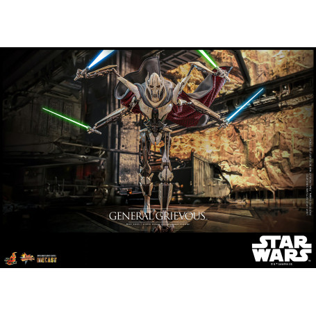 Hot Toys Star Wars - General Grievous Edición Coleccionista die cast 1/6