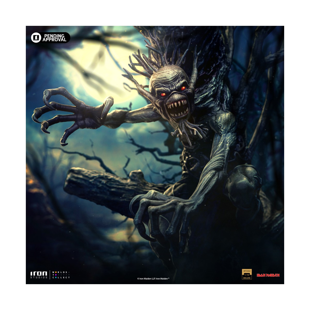 Iron Studios Iron Maiden - Fear of the Dark 1/10 Deluxe Art Scale