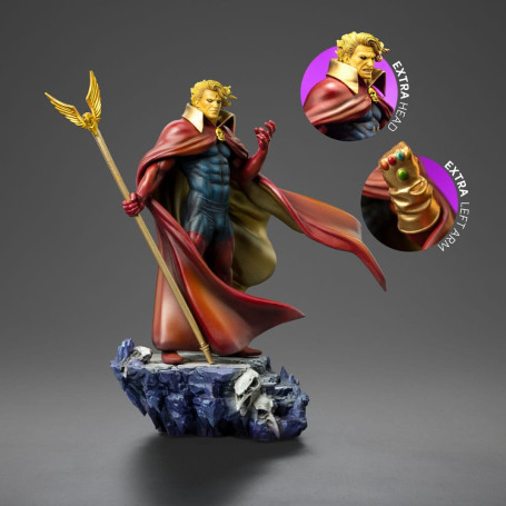 Iron Studios Marvel - Adam Warlock 1/10 BDS Art Scale - Guantelete del Infinito Diorama