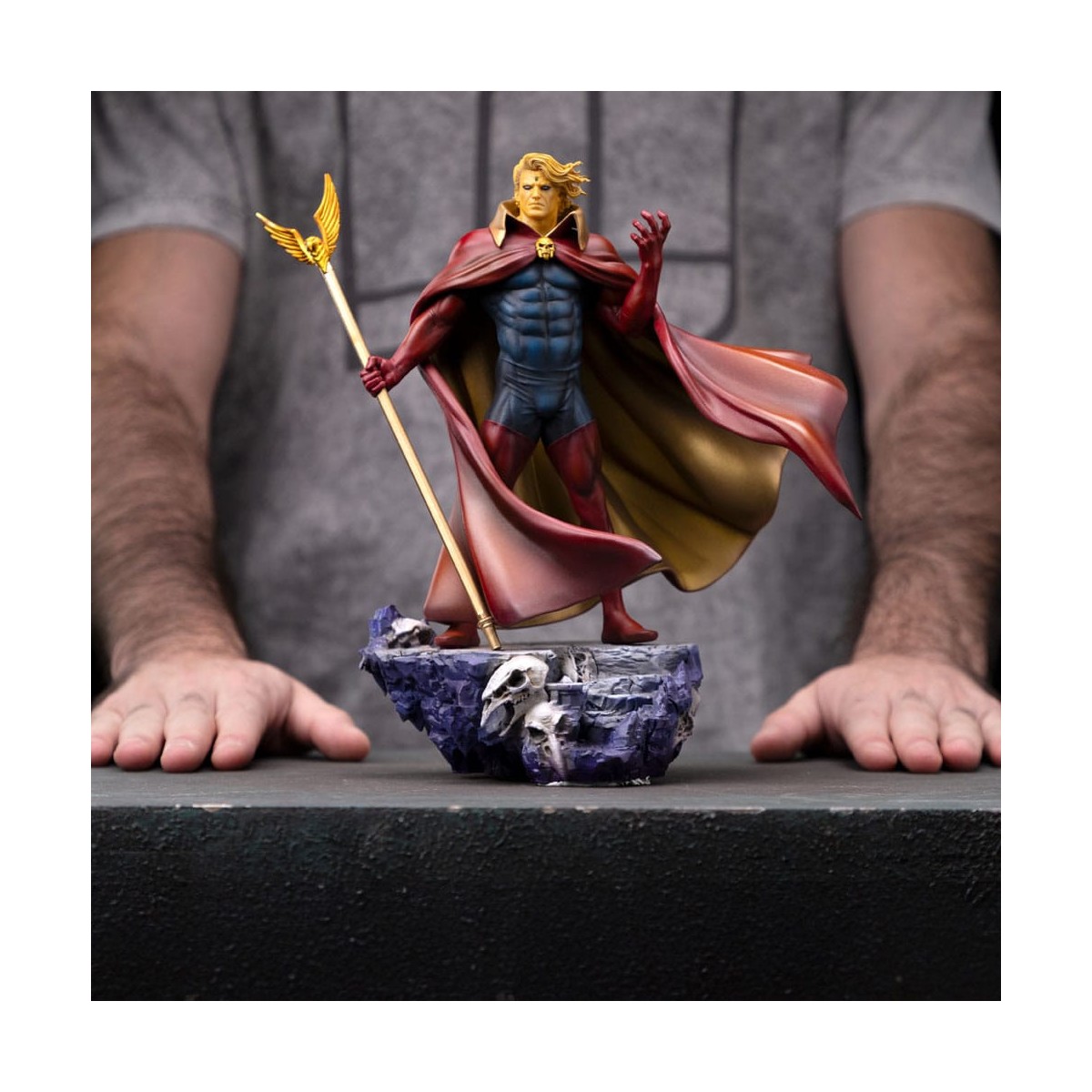 Iron Studios Marvel - Adam Warlock 1/10 BDS Art Scale - Guantelete del Infinito Diorama