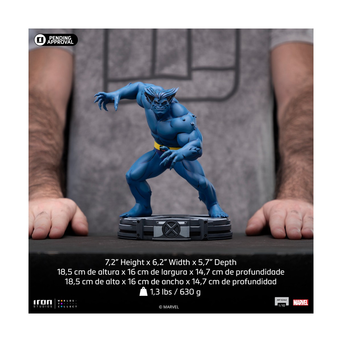Iron Studios Marvel Comics - X-Men '97 Beast 1/10 BDS Art Scale
