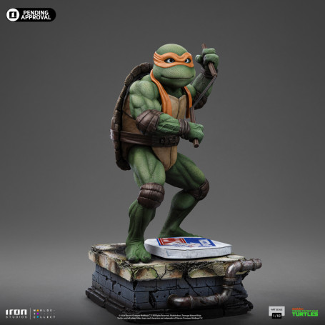 Iron Studios - Película TMNT - MICHELANGELO BDS Art Escala 1/10 - Teenage Mutant Ninja Turtles