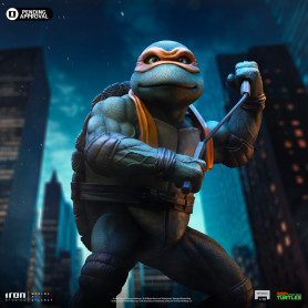 Iron Studios - Película TMNT - MICHELANGELO BDS Art Escala 1/10 - Teenage Mutant Ninja Turtles