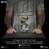 Iron Studios - Película TMNT - MICHELANGELO BDS Art Escala 1/10 - Teenage Mutant Ninja Turtles
