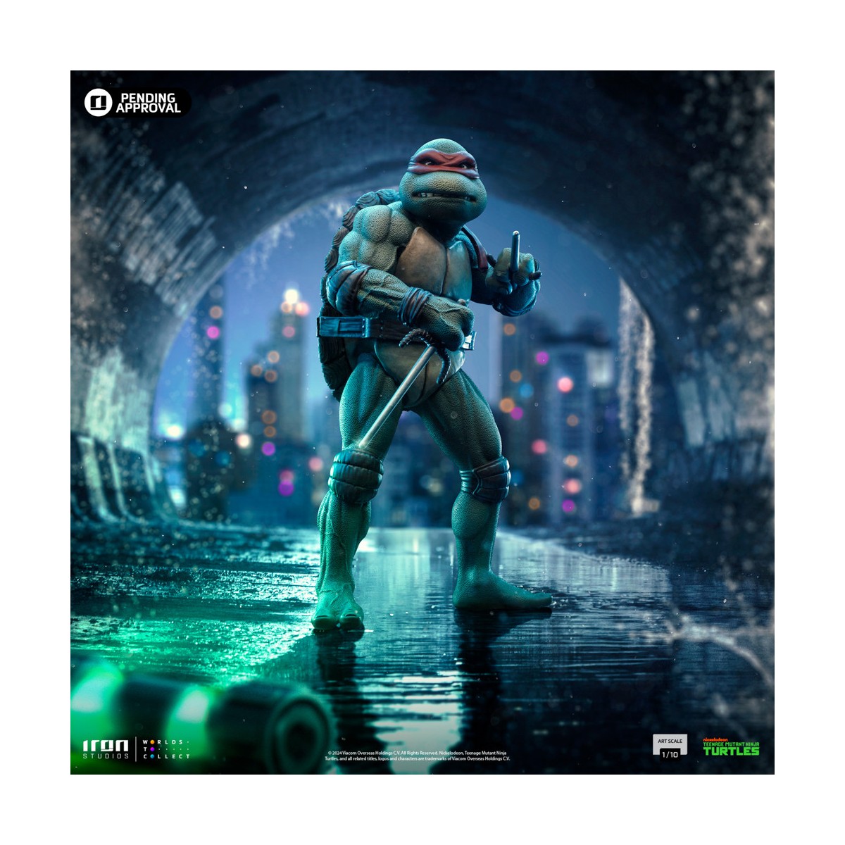Iron Studios - TMNT Movie - RAPHAEL BDS Art Scale 1/10 - Teenage Mutant Ninja Turtles