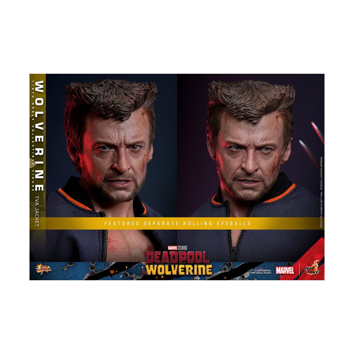 Hot Toys Marvel Deadpool & Wolverine - Wolverine TVA Jacket Version MMS 1/6