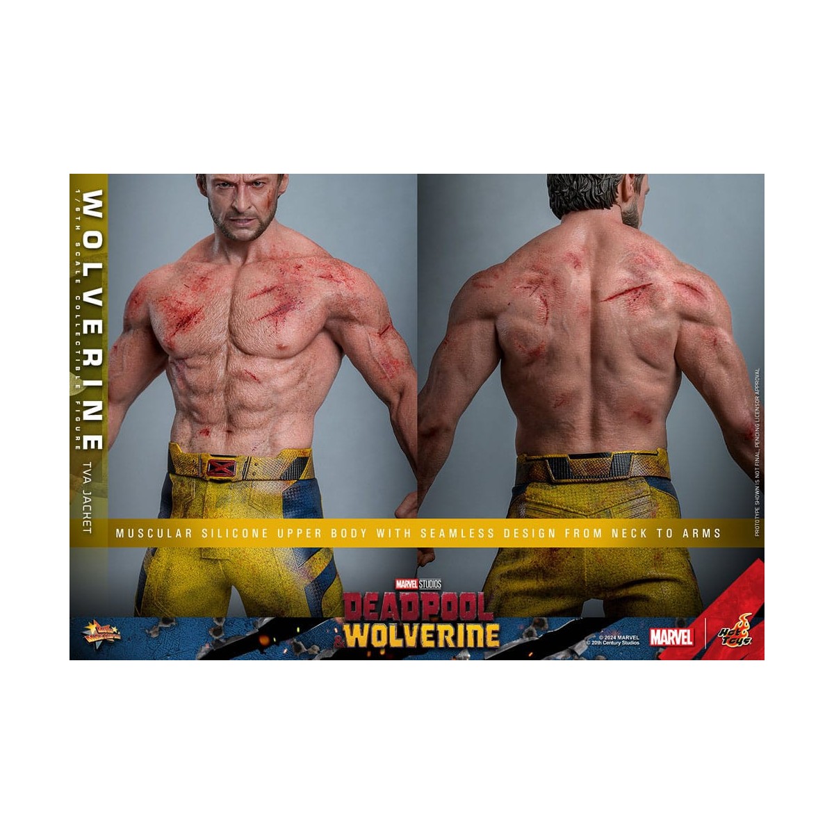 Hot Toys Marvel Deadpool & Wolverine - Wolverine TVA Jacket Version MMS 1/6