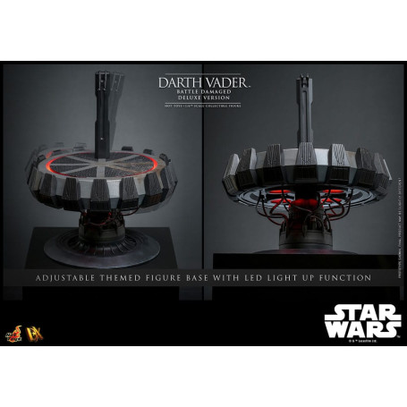 Hot toys Star Wars: Darth Vader Batalla Dañada Versión Deluxe MMS 1/6