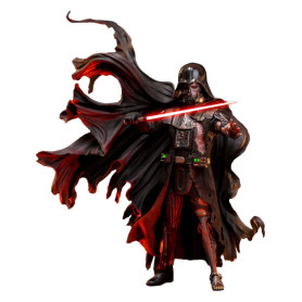 Hot toys Star Wars: Darth Vader Batalla Dañada Versión Deluxe MMS 1/6