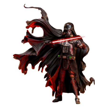 Hot toys Star Wars: Darth Vader Batalla Dañada Versión Deluxe MMS 1/6