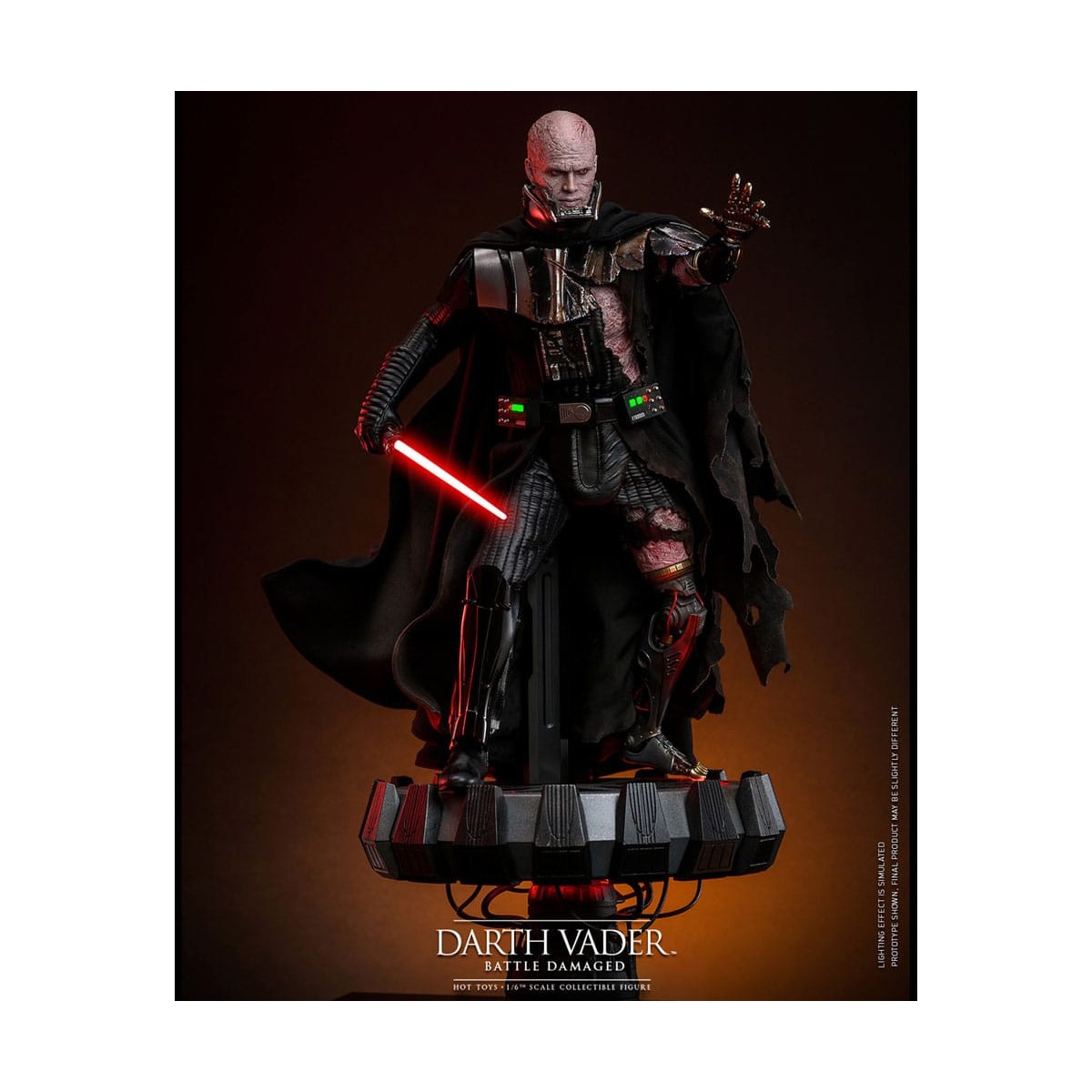 Hot toys Star Wars: Darth Vader Batalla Dañada MMS 1/6