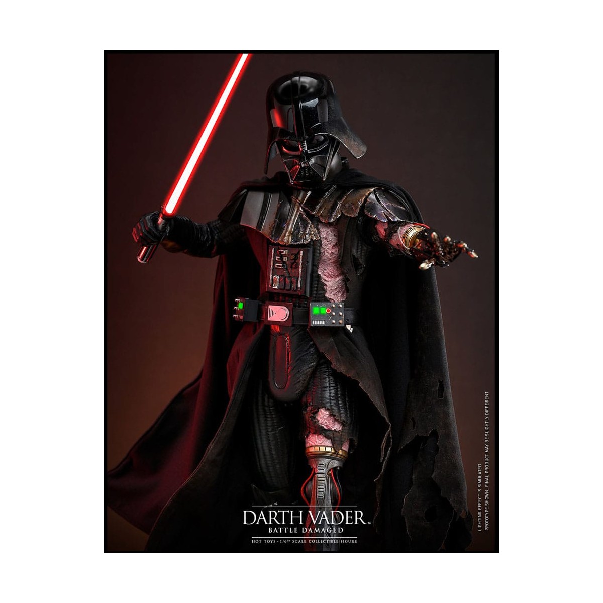 Hot toys Star Wars: Darth Vader Batalla Dañada MMS 1/6
