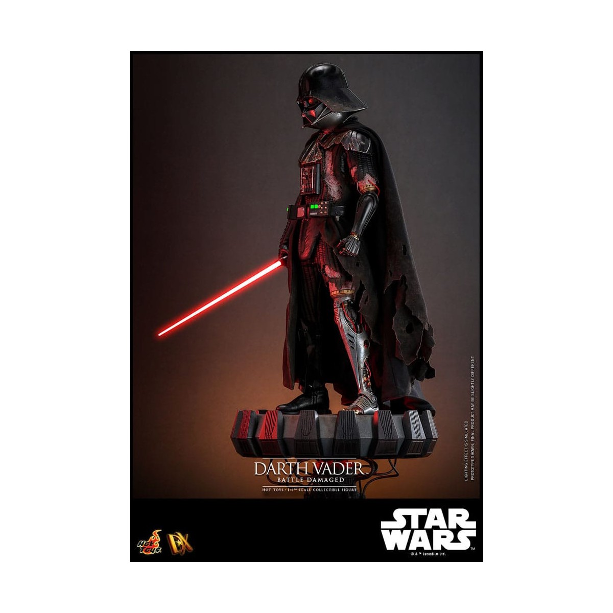 Hot toys Star Wars: Darth Vader Batalla Dañada MMS 1/6