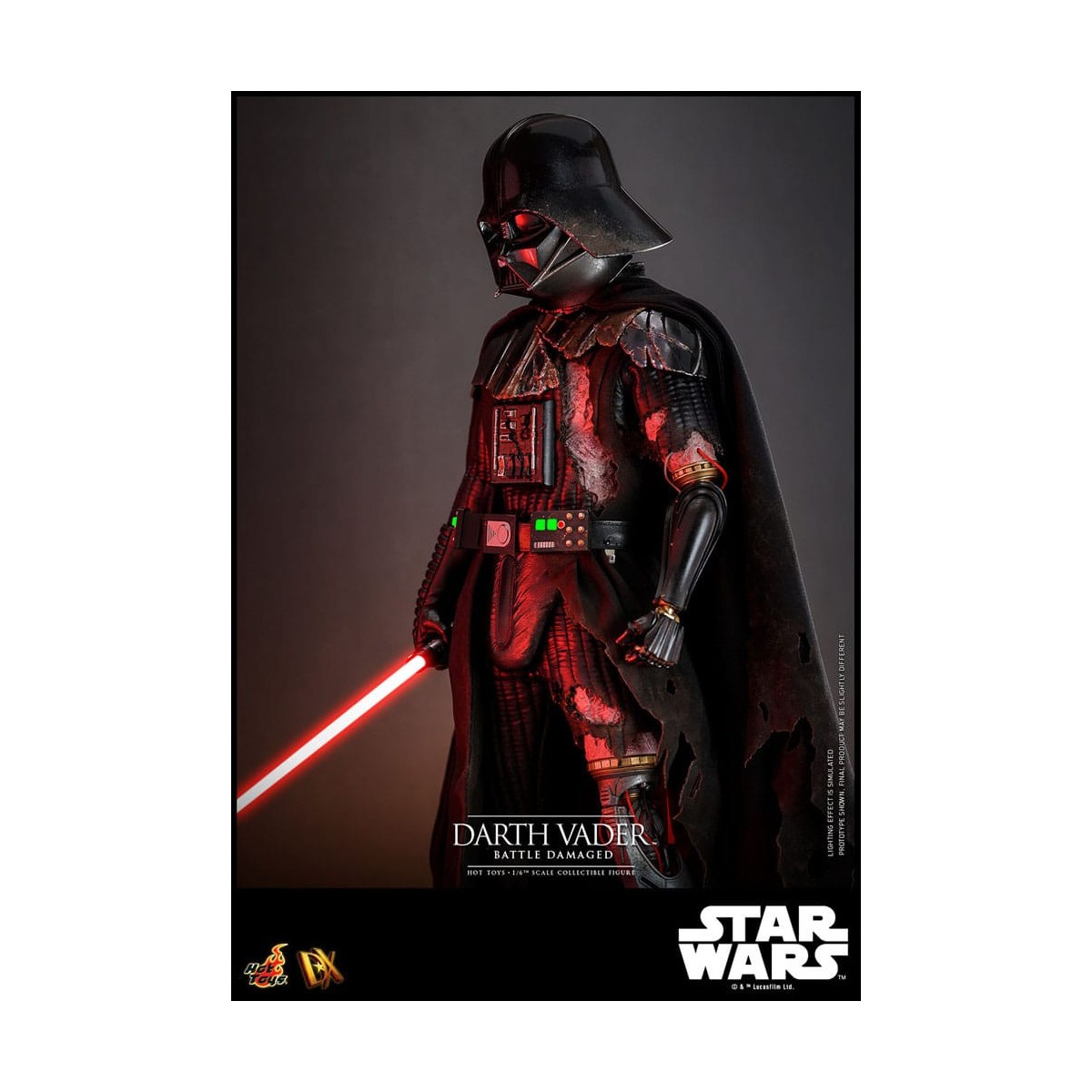 Hot toys Star Wars: Darth Vader Batalla Dañada MMS 1/6