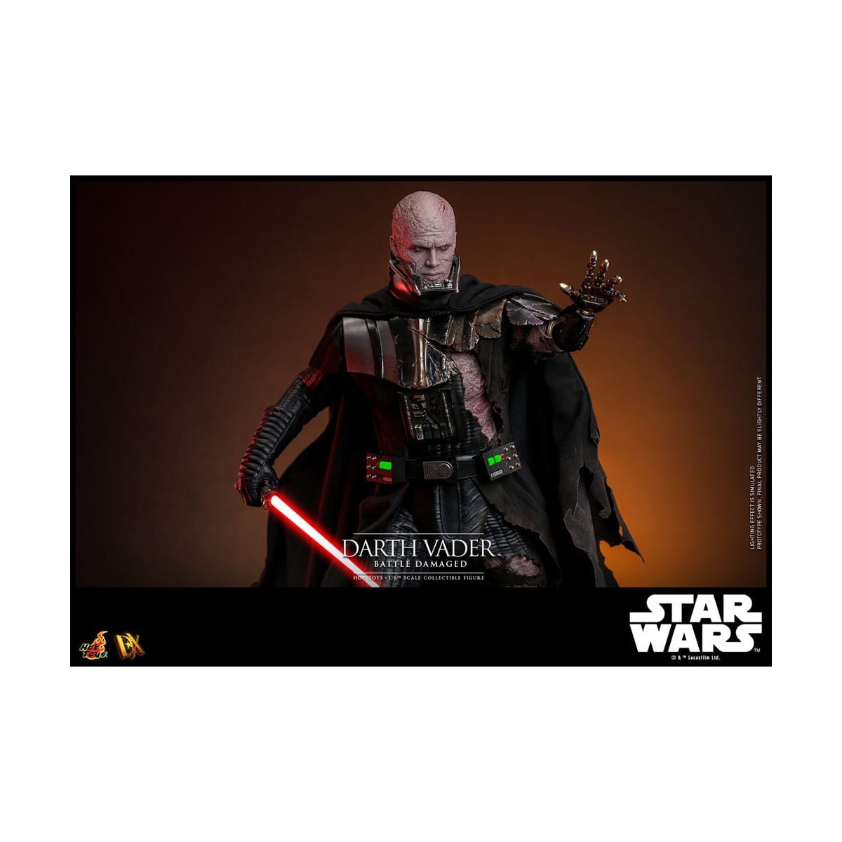 Hot toys Star Wars: Darth Vader Batalla Dañada MMS 1/6