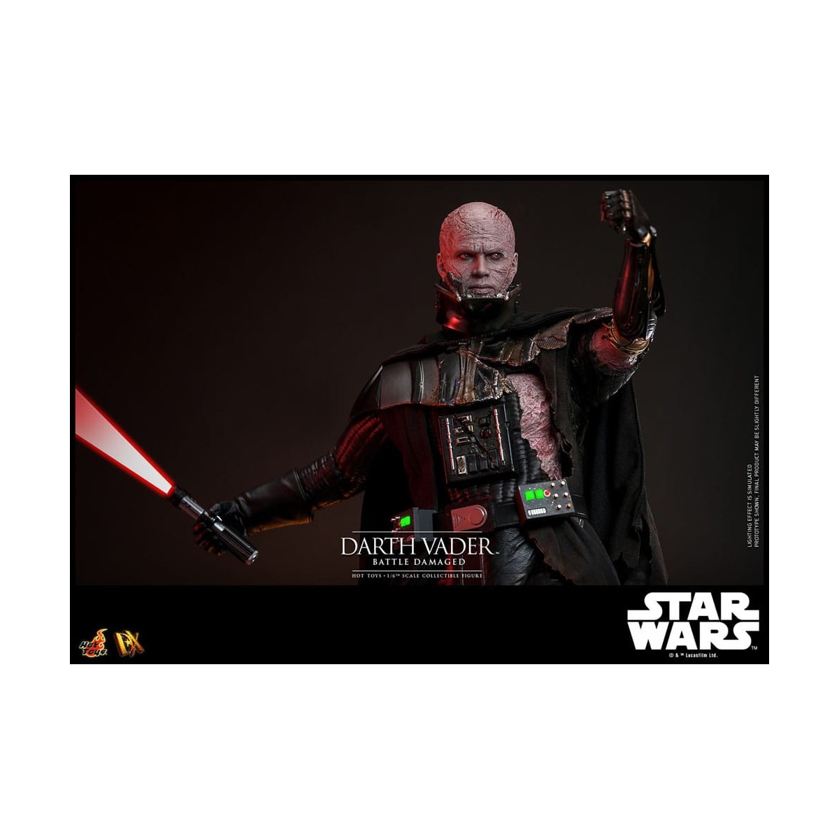Hot toys Star Wars: Darth Vader Batalla Dañada MMS 1/6