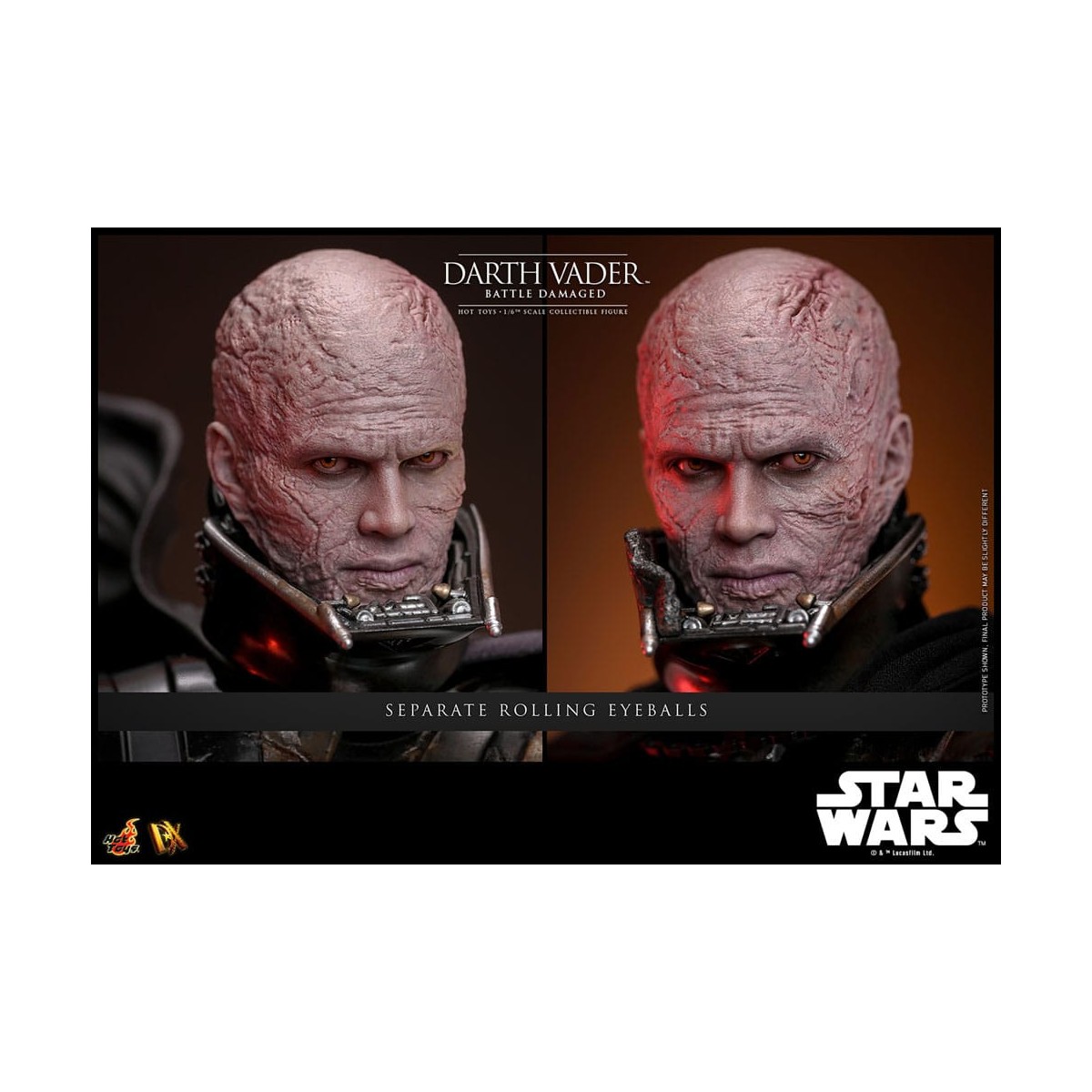 Hot toys Star Wars: Darth Vader Batalla Dañada MMS 1/6