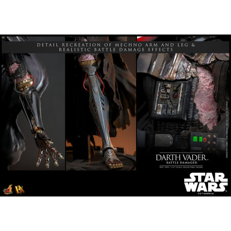 Hot toys Star Wars: Darth Vader Batalla Dañada MMS 1/6