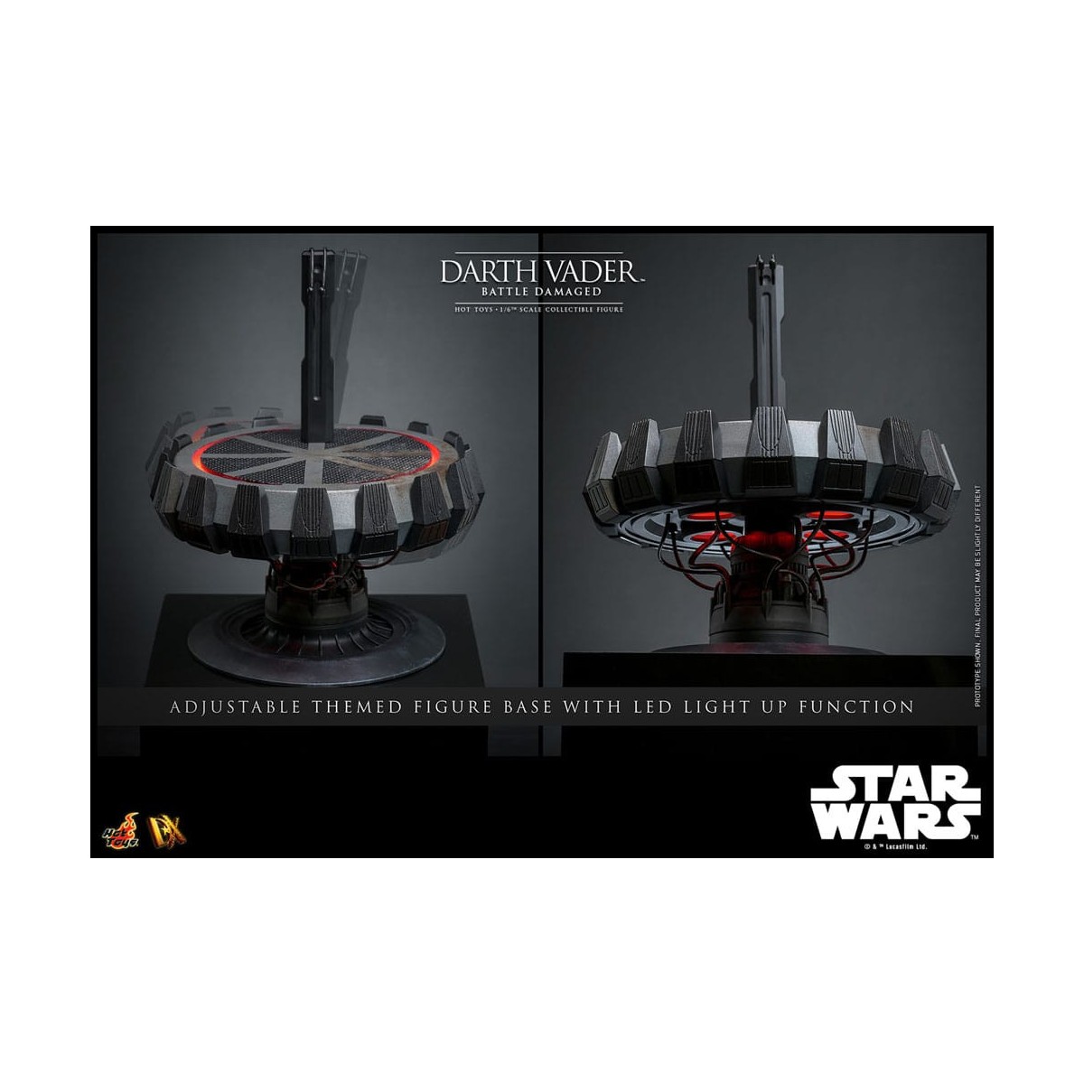 Hot toys Star Wars: Darth Vader Batalla Dañada MMS 1/6