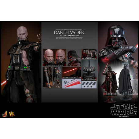 Hot toys Star Wars: Darth Vader Batalla Dañada MMS 1/6