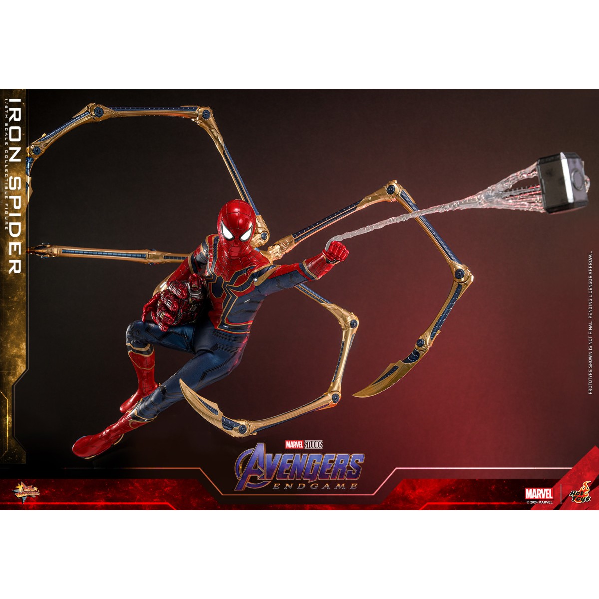 Hot Toys Marvel Vengadores: Endgame - Iron Spider MMS 1/6