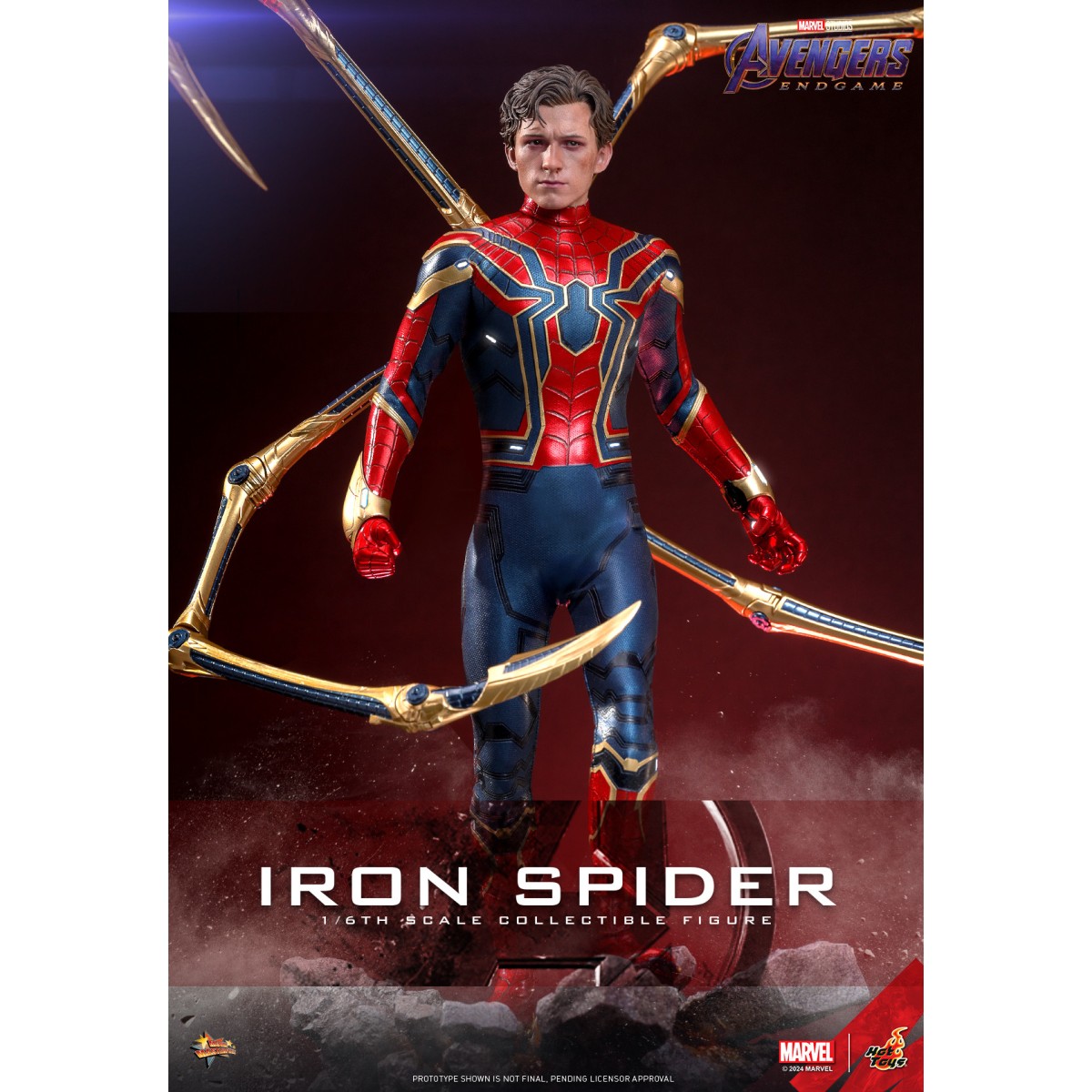 Hot Toys Marvel Vengadores: Endgame - Iron Spider MMS 1/6