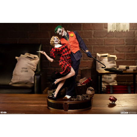 Sideshow DC Comics Mythos - El Joker y Harley Quinn: Amor sin Ley