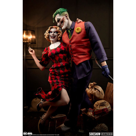 Sideshow DC Comics Mythos - El Joker y Harley Quinn: Amor sin Ley