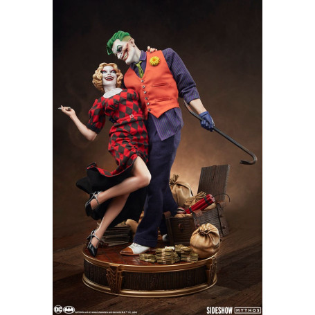 Sideshow DC Comics Mythos - El Joker y Harley Quinn: Amor sin Ley