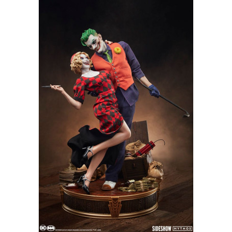 Sideshow DC Comics Mythos - El Joker y Harley Quinn: Amor sin Ley